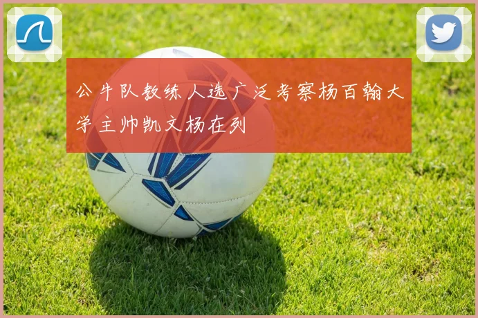 公牛队教练人选广泛考察杨百翰大学主帅凯文杨在列